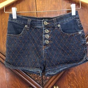 RVCA high-waisted shorts